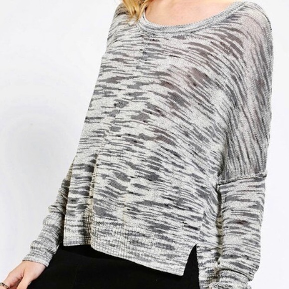 Stitchfix Marled dolman sweater top - Picture 2 of 15